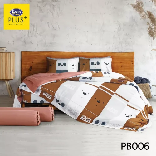 Satin Plus ชุดผ้าปูที่นอน รหัส PB006