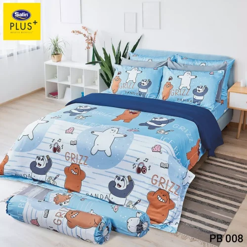 Satin Plus ชุดผ้าปูที่นอน รหัส PB008