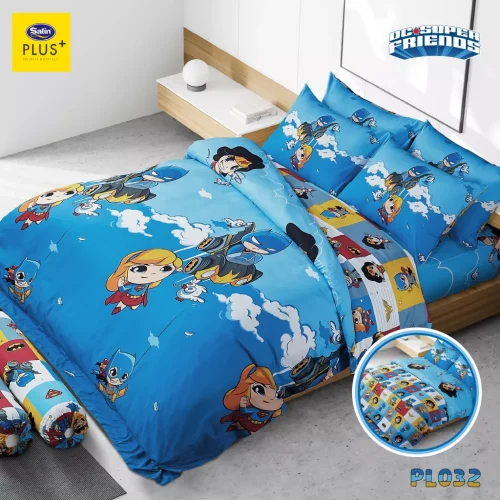 Satin Plus ชุดผ้าปูที่นอน รหัส PL032